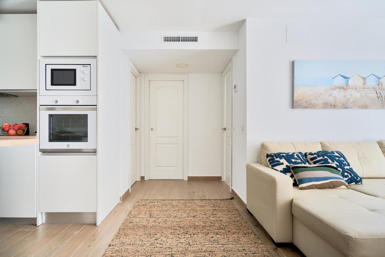 Apartamento En Primera Linea De Playa En La Malagueta Málaga Exterior foto