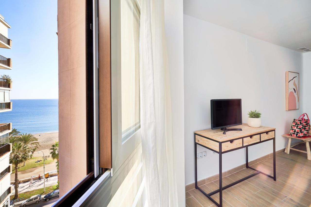 Apartamento En Primera Linea De Playa En La Malagueta Málaga Exterior foto