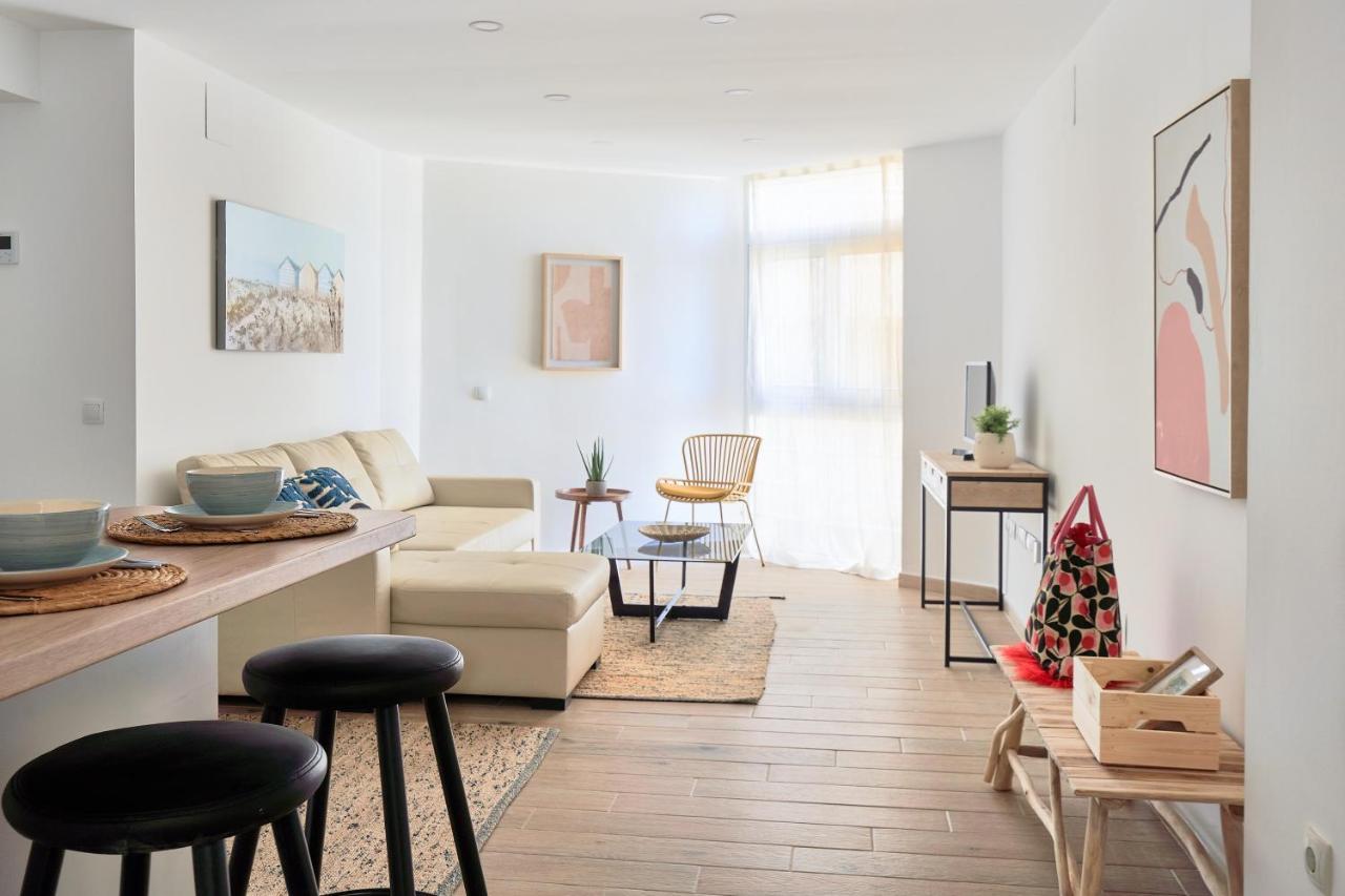 Apartamento En Primera Linea De Playa En La Malagueta Málaga Exterior foto