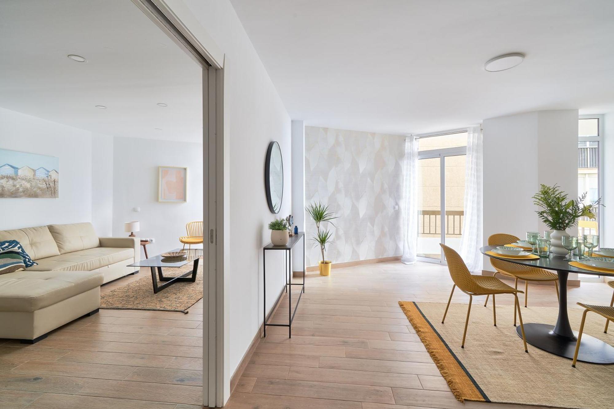 Apartamento En Primera Linea De Playa En La Malagueta Málaga Exterior foto